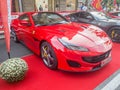 Ferrari Portofino model exhibited in the Conegliano Auto Expo, Italy