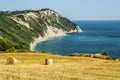 Conero - Cultivated coast Royalty Free Stock Photo