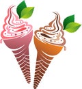 Cones Ice cream design