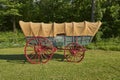 Conestoga covered wagon. Prairie schooner