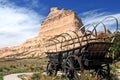 Conestoga wagon at Scotts Bluff