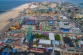 Coney Island aerial image