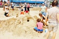 Coney island new york sand sculpture festival Royalty Free Stock Photo