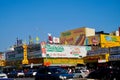 Coney Island, NY - 08/5/2018: Nathan`s Famous hot dog stand Royalty Free Stock Photo