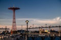 Coney Island Parachute Jump Royalty Free Stock Photo