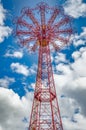 Coney Island Parachute Jump Royalty Free Stock Photo