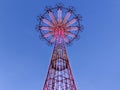 Coney Island Parachute Jump Royalty Free Stock Photo