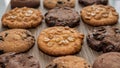 Confectionery,baked goods of various kinds,close-up of biscuits.