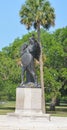 Confederacy monument `To the Confederate Defenders of Charleston Fort Sumter`