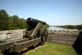 Confederate Cannon Royalty Free Stock Photo