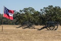 Confederate Cannon Battery Royalty Free Stock Photo