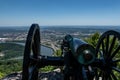 Confederate cannon - Point Park Battlefield Royalty Free Stock Photo