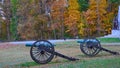 Confederate Cannons near the Virginia state monument