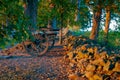 Confederate Cannons Seminary Ridge Sunset