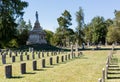 Confederate cemetery in Fredericksburg VA