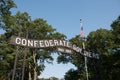 Confederate cemetery gate