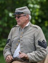 Confederate Civil War Soldier Playing The Spoons