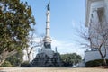 Confederate Memorial Monument next to the Alabama State Capital Royalty Free Stock Photo