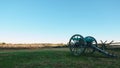 Confederate Cannon Near Pickett''s Charge Royalty Free Stock Photo