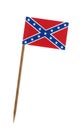 Confederate rebel flag Royalty Free Stock Photo