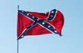 Confederate rebel flag Royalty Free Stock Photo
