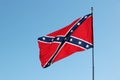 Confederate rebel flag Royalty Free Stock Photo