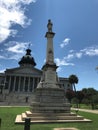 Confederate Soldier Monument at the South Carolina State Capital in Columbia, SC