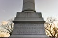 Confederate Soldiers` & Sailors` Monument Royalty Free Stock Photo