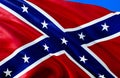 Confederate States of America flag. Historical national flag of the Confederate States of America. Known as Confederate Battle,