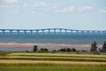 Confederation Bridge - Canada Royalty Free Stock Photo