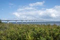 The Confederation Bridge Prince Edward Island 1 Royalty Free Stock Photo