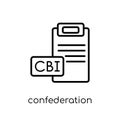 Confederation of British Industry (CBI) icon from Confederation