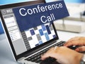 Conference Call Boardroom Brainstorming Team Concept Royalty Free Stock Photo