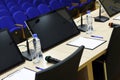 Conference hall detail Royalty Free Stock Photo