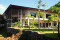 Conference hall facade at CCF Mount Makiling Recreation Center in Santo Tomas, Batangas, Philippines