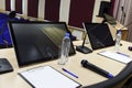 Conference room detail Royalty Free Stock Photo
