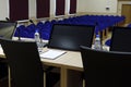 Conference room detail Royalty Free Stock Photo