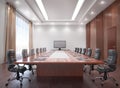 Conference room interior