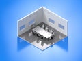 Conference room isometric