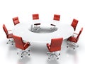 Conference table.