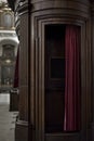 Confessional booth from Cathedral