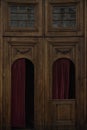 Confessional booth Royalty Free Stock Photo