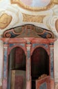 Confessional in the chapel of Saint George in Purga Lepoglavska, Croatia