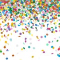 Confetti Background Template - Falling Chads Backdrop