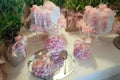 Favors for ceremonies, confetti for baptism
