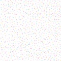 Confetti seamless background. Holiday pattern for your design. S