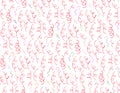 Confetti seamless pattern. Vector illustration Royalty Free Stock Photo