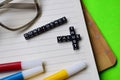 Confidence - value trust message written on wooden blocks. education and motivation concepts Royalty Free Stock Photo