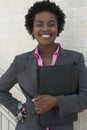 Confident African American Business woman