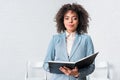 Confident African american businesswoman Royalty Free Stock Photo